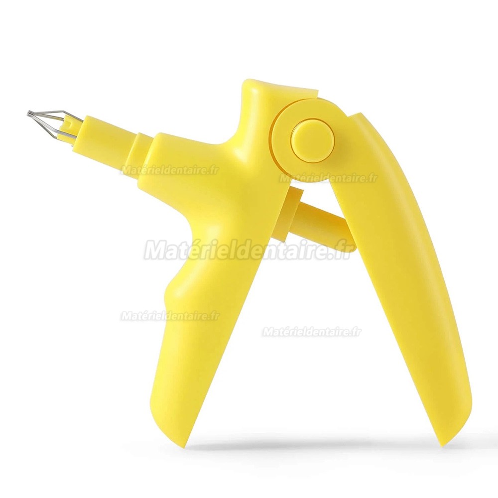 Pistolet à ligatures orthodontiques dentaires pour ligatures